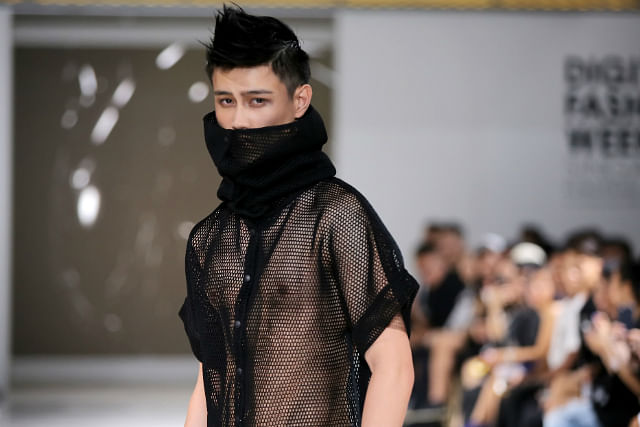 digital fashion week singapore DEPRESSION SS15 MESH